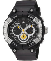 Fastrack, Men's Watch Analog, Grey Dial   Silicone Band, 38006PP02